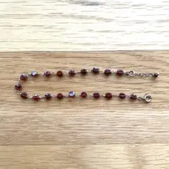 ガーネット　ブレスレット