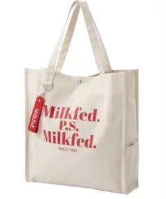 MILKFED. トートバッグ レッド