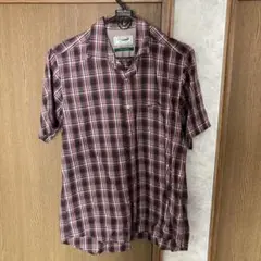 クロコダイル半袖　サイズM (ワンポイント　ワニ　ロゴ)