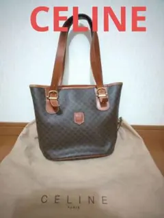 CELINE マカダム トートバッグ