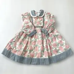 ジバンシー　90サイズ　ワンピース ピンク　バラ柄
