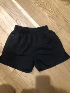 水陸両用　黒いハーフパンツ 水着　スィムウェア　ウエストゴム付き　KICKS