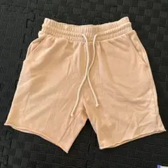 H&M スウェット生地　ショートパンツ　XS ベビーピンク