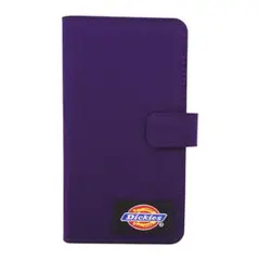 ディッキーズ Dickies スマホケース手帳型カバーパープル