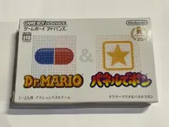 ★ 箱 取説 有 ★ Dr.MARIO & パネルでポン ゲームボーイアドバンス