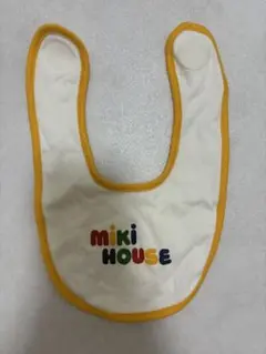 MIKI HOUSE U字型スタイ ホワイト/オレンジ