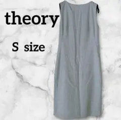 美品✨　Theory セオリー　ノースリーブワンピース グレー サイズ0