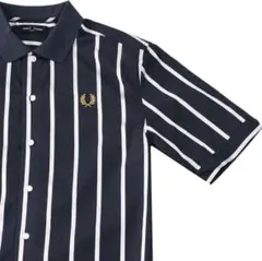 【新品】FRED PERRY ストライプ 半袖シャツ