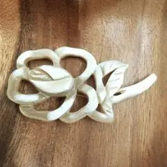 水牛の角 ブローチ ヴィンテージ品