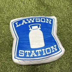 LAWSON STATION ロゴクッション