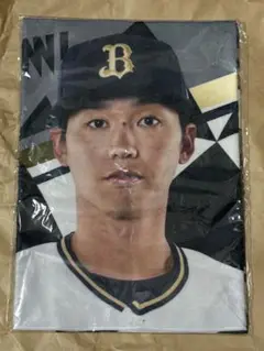 オリックス・バファローズ　2024選手フォトフェイスタオル　石川亮