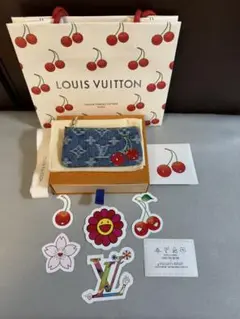 ✨希少品✨ヴィトン マルチカラー モノグラム ポシェット クレ 大人気 LOUIS VUITTON ルイヴィトン マルチカラーポシェット アクセソワール