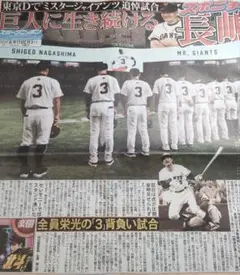 長嶋茂雄　スポーツニッポン　追悼試合　2部