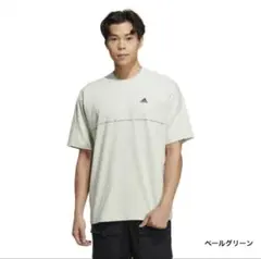 adidas ワーディング 半袖TシャツペールグリーンSサイズIA9431