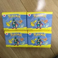 マクドナルド ハッピーセット 4種コンプリート ポケモン おもちゃ