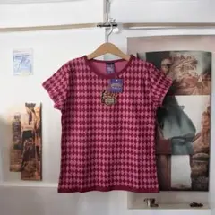 ハリーポッター　当時物　グリフィンドール　公式　アーガイル　Tシャツ　ムービーT