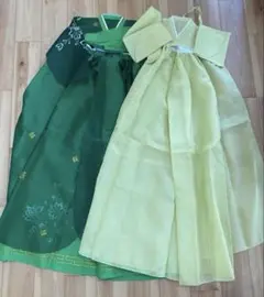 【美品】カクテルドレス風デザイン チマチョゴリ 2点セット