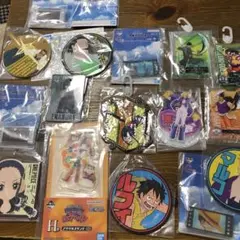 ONE PIECE キャラクターセット アクリルスタンド バッジ