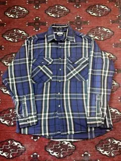 【80s USA制 】FIELD MASTER フィルールドマスター ネルシャツ