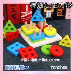 新品 未使用 棒通し 知育玩具 立体感覚 認知 指先刺激 10