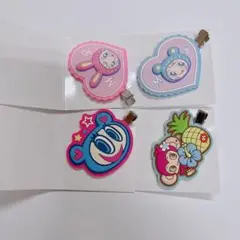 ナルミヤキャラクターズ　ラバークリップ　ベリエちゃんセット