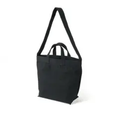 無印良品 帆布 ２ＷＡＹトートバッグ 黒