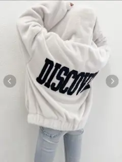 GYDA DISCOVER エコファー BIG HOODIE