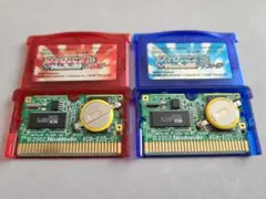 ポケットモンスター ルビー サファイア GBA 端子クリーニング・電池交換済