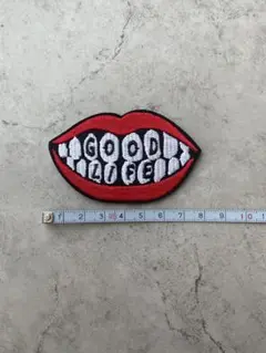アイロンワッペン☆good life アメリカン雑貨アメカジ古着ストリート