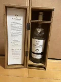 The Macallan 25年 空箱のみ The Macallan 25年 シングルモルトウイスキー空箱空瓶