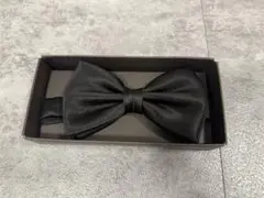 蝶ネクタイ　シルク　無地　ブラック　THE SUIT COMPANY