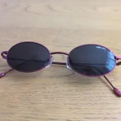 【アナスイ】ワインレッドオーバルサングラス