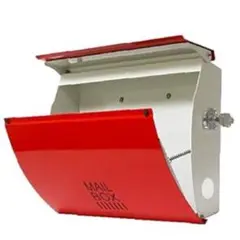 EUROデザイナーズポスト 郵便受け MB4801-KL-RED レッド
