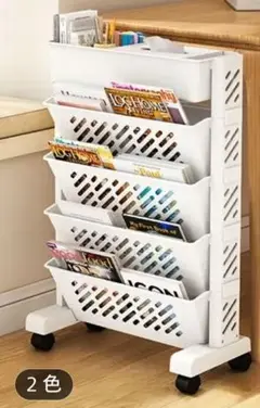 【新品未開封】組立式5段棚(ホワイト)