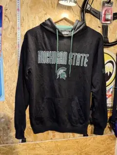 MICHIGAN STATE ブラックフーディー Sサイズ