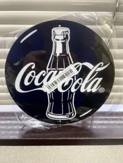 Coca-Cola ホロー丸看板 直径約55cm