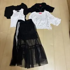 夏服　repipi armario トップス　スカート