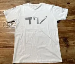 古着 YMO テクノポッププリント 半袖Tシャツ 白×黒字 大竹伸朗 S③