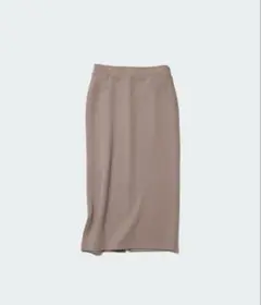 【美品】UNIQLO ユニクロ　ドライスウェットスカート　ロング　タイト　M