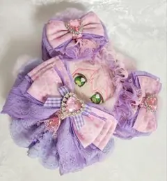 午前11時迄特価⭐あんスタいつぬいサイズぬい服⭐ピンク×紫くまさん⭐着ぐるみ