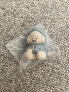 犬のキャラクター カプセルトイ グレー