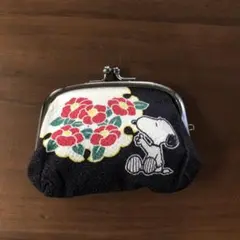 スヌーピー コインケース 椿とスヌピーです。