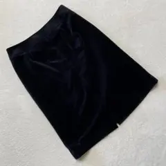 ⭐GERARD DAREL⭐ ベルベット ペンシルスカート ブラック 美品