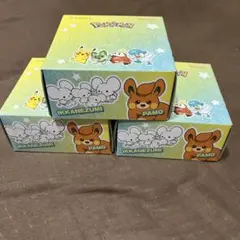ポケモン　ティッシュ3箱 非売品　ソフトバンク