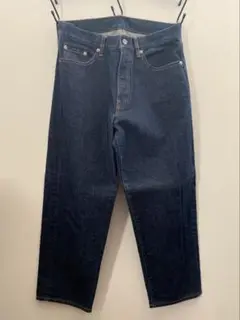 MUJI LABO ジャパンファブリックデニム　ストレッチワイドパンツ　無印良品