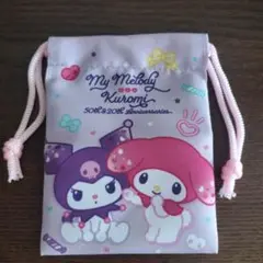DAISO My Melody Kuromi 50周年記念ポーチ