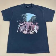 ビートルズ Abbey Road Tシャツ グッドフェード シングルステッチ