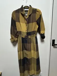 RODEO CROWNS チェック柄ワンピース