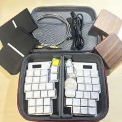 【組み立て済み】keyball44 ホワイトカラー フルセット