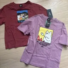 キャンプセブン　くまTシャツ120.130 ライトオン